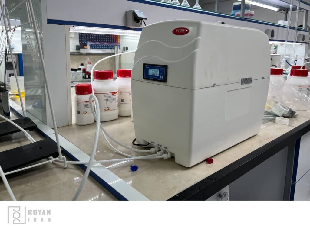 دستگاه فوق خالص ساز آب دیونیزه