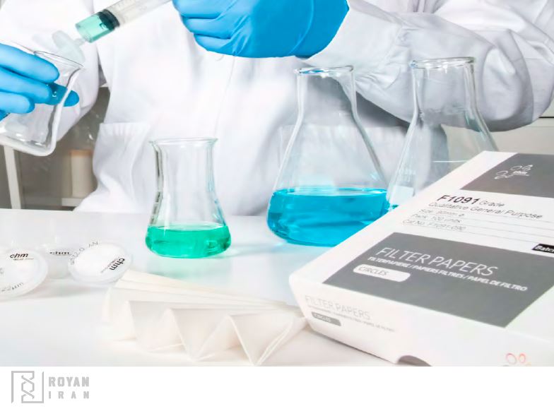 کاغذ صافی آزمایشگاهی chm اسپانیا