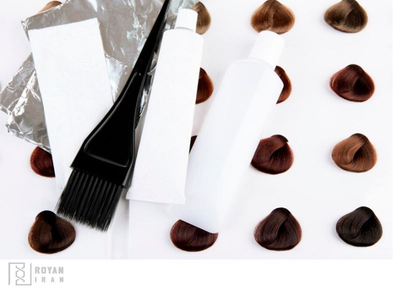 کنترل کیفیت رنگ مو