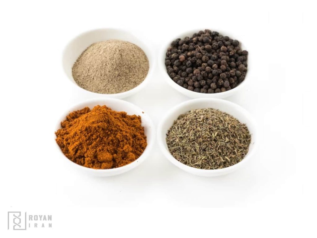 آزمون های ادویه 